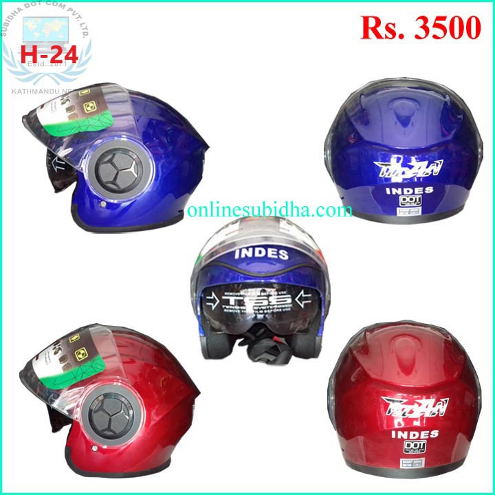 INDES-Half Double visor