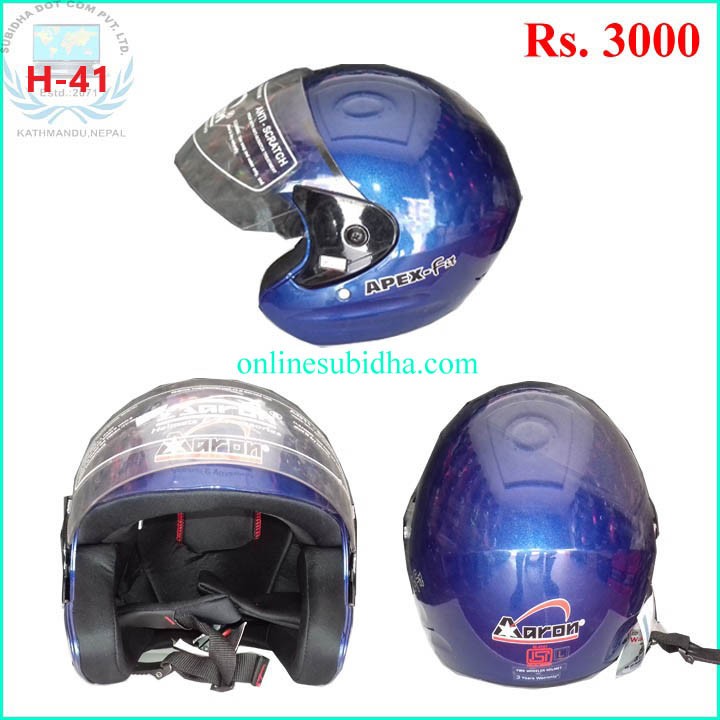 Aaron-Warranty Half Helmet